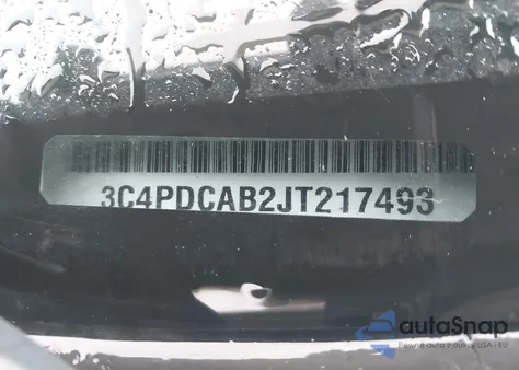 2018 Dodge Journey Se z USA, uszkodzony, nr VIN 3C4PDCAB2JT217493